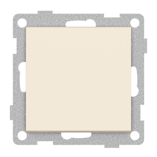 выключатель 1-клавишный GUSI Ugra проходной 10А бежевый
