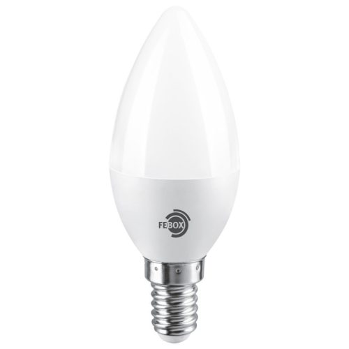 лампа светодиодная FEBOX 15Вт Е14 4000К 1450Лм 220В свеча