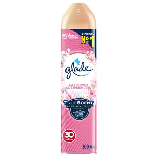 освежитель воздуха GLADE Цветочное совершенство 300мл аэрозоль