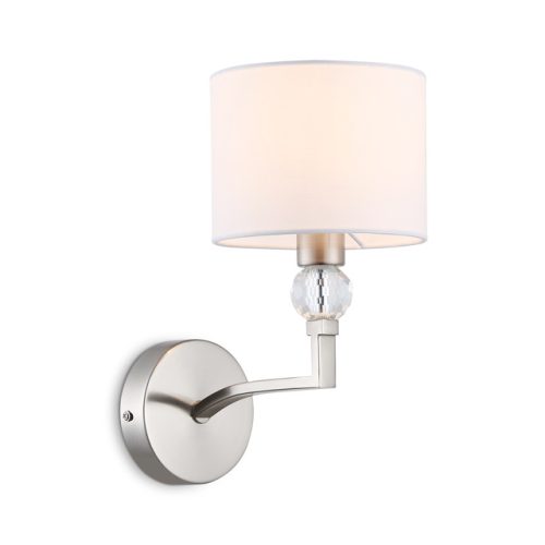 бра AMBRELLA High Light E14 40Вт никель/белый