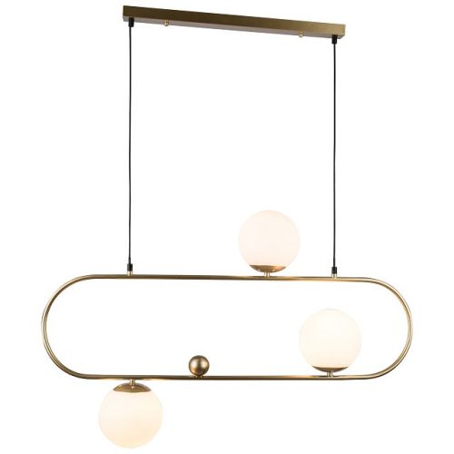 светильник подвесной Toplight Aleesha 3 х Е27 х 40 Вт, белый