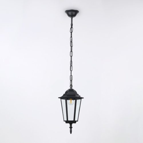 светильник уличный подвесной AMBRELLA Garden E27 40Вт черный прозрачный