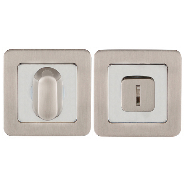 завертка сантехническая PUNTO квадрат матовый никель/хром