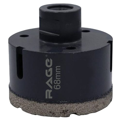 коронка алмазная для УШМ по керамике RAGE by VIRA 68мм