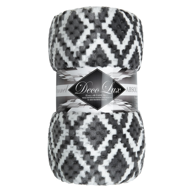 плед TEXREPUBLIC Ромбы 150х200см в ассортименте, арт.94596