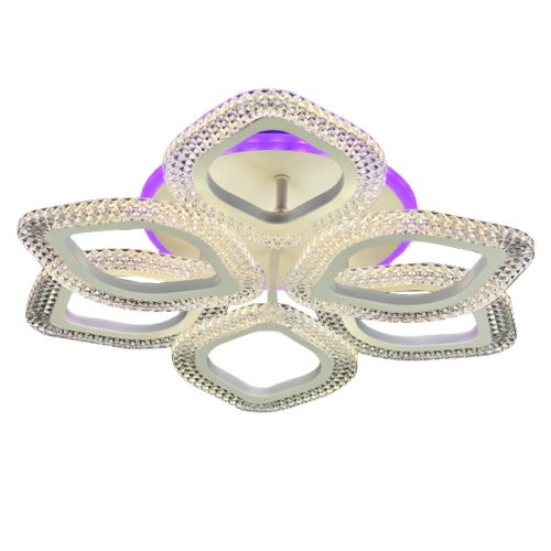 люстра потолочная светодиодная JUPITER Нарцисс 75Вт RGB белый