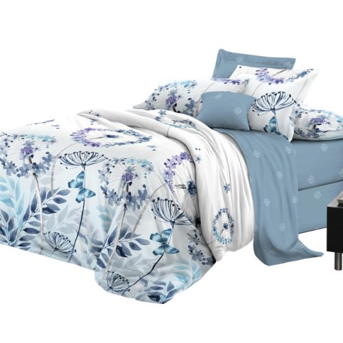 постельное белье 1,5сп Эльф Bella vita lux бязь 2 нав.70х70см, арт.1191-Соцветие лета