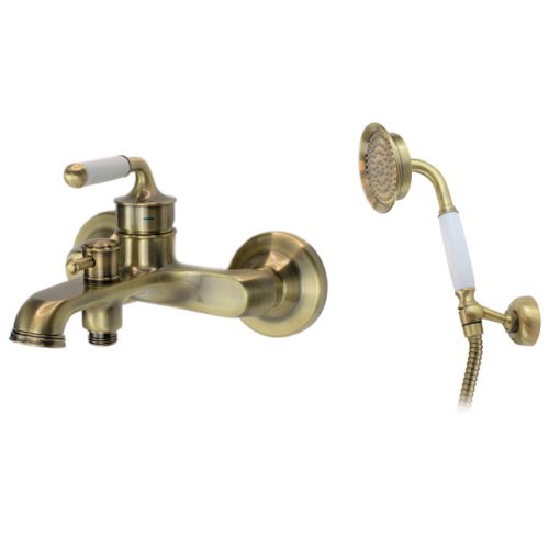 смеситель для ванны ESKO Prague короткий латунь бронза