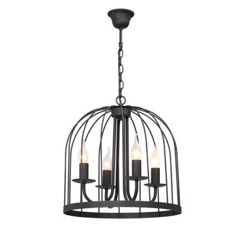 люстра подвесная VITALUCE Хоуп E14 4х40Вт металл