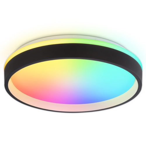 светильник светодиодный AMBRELLA LIGHT Дэнс RGB 3000K-6500K черный/золото