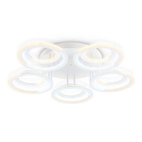 люстра потолочная AMBRELLA LIGHT Акрилика LED 132Вт 3000-6000К 10560Лм ПДУ белый