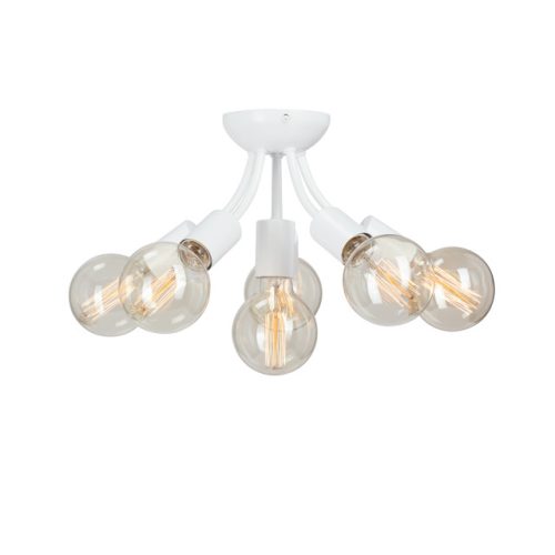 люстра потолочная VITALUCEE Брайт E27 6х40Вт металл белый