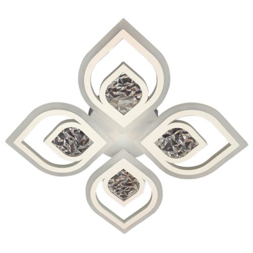 люстра потолочная светодиодная JUPITER Лотос 128Вт белый