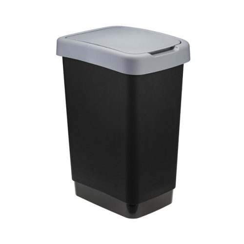 контейнер для мусора IDEA Твин 25л серый пластик