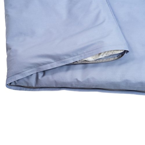 пододеяльник Эльф 143х215см сатин серо-голубой, арт.105/1-Морозное утро