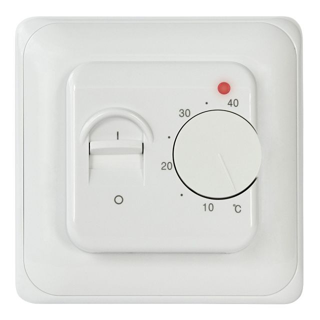 терморегулятор механический ONEKEYELECTRO с датчиком ТР-010 белый