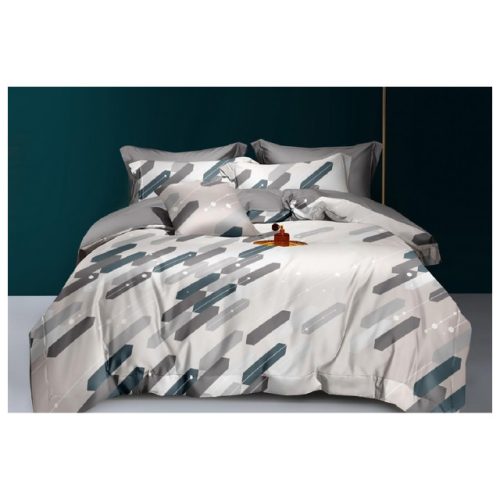 простыня COTTONIKA 160х220см сатин серая, арт.Прост1,5сат334