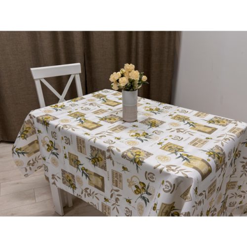 клеенка ESTELLA Савона шир.140см зеленая, арт.13924