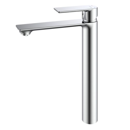 смеситель для раковины MILARDO Maze высокий нержавеющая сталь сатин