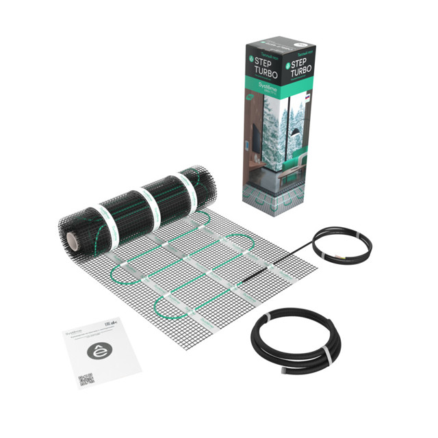пол теплый Systeme Electric STEP TURBO 12м2- 2400 Вт