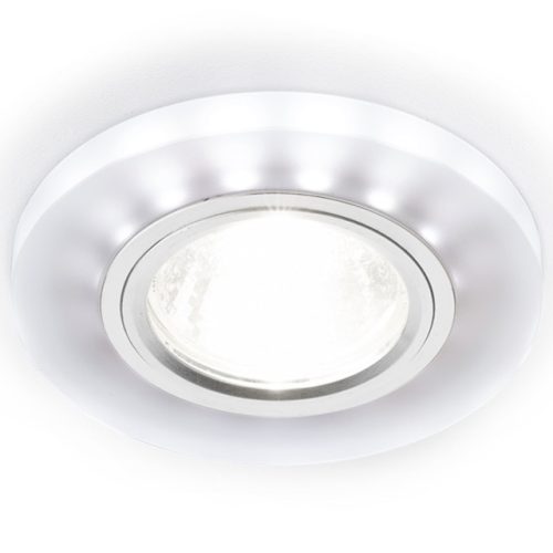 светильник встраиваемый AMBRELLA LIGHT Стандарт Спот MR16 GU5.3 + 3Вт LED матовый/хром