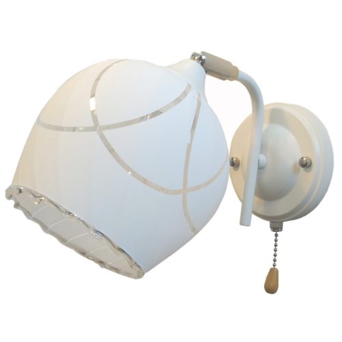 бра Jupiter Lighting Майер 1х60Вт Е27 стекло металл