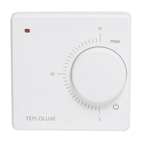 терморегулятор механический ТЕПЛОЛЮКС LC 001 белый IP20