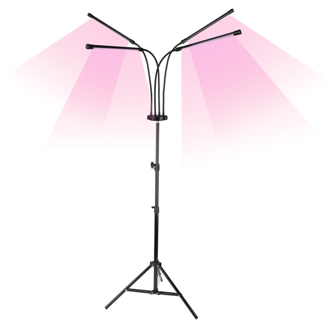 светильник светодиодный UNIEL на штативе для растений 36Вт IP40 черный