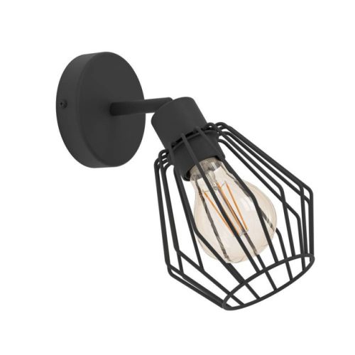 бра EGLO Тарбес 1x12Вт E27 сталь черный