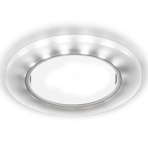 светильник встраиваемый AMBRELLA LIGHT 12Вт GX53 хром/матовый