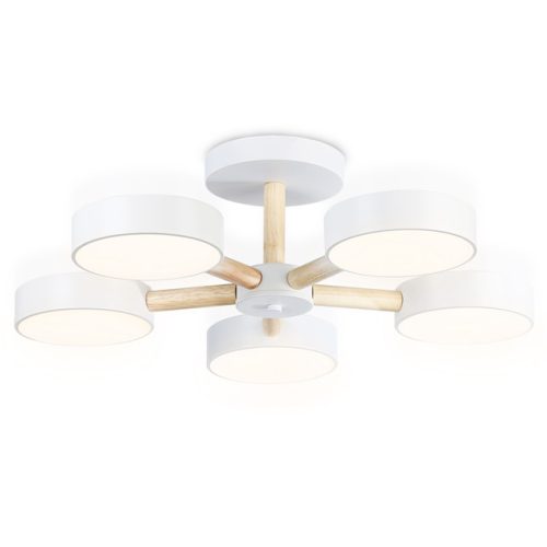 люстра потолочная светодиодная AMBRELLA LIGHT Комфорт 65 Вт 5200Лм LED белый