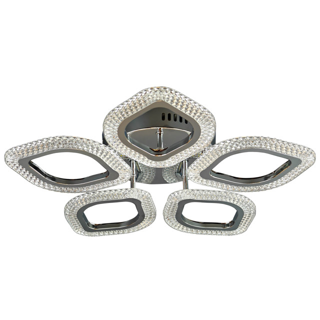 люстра потолочная светодиодная JUPITER Нарцисс 65Вт хром