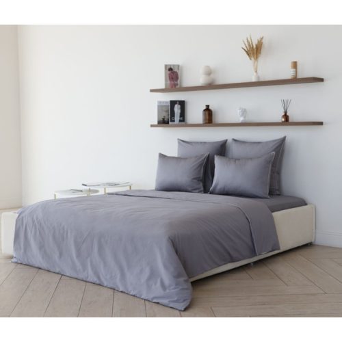 постельное белье евро STENOVA HOME Loft сатин 4 нав.50х70 и 70х70см, арт.112083