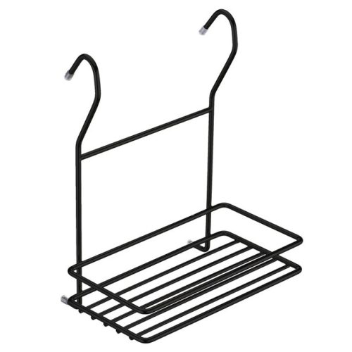полка для рейлинга 1-ярусная 200х135х250мм черный матовый