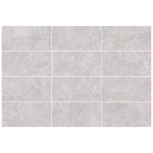 керамогранит NEW TREND Terra Gray 60х120 светло-серый полированный