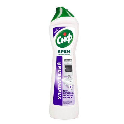 средство чистящее  СИФ  Ультра Белый  крем 450мл