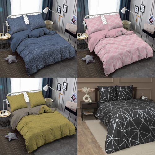 постельное белье евро AMORE MIO Shine полисатин 2 нав.50х70см в ассортименте, арт.33902