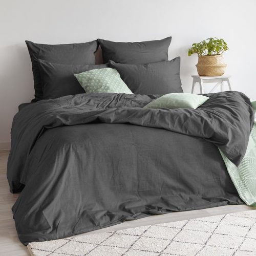 простыня VEROSSA 200x220см диагональ серая, арт.780683