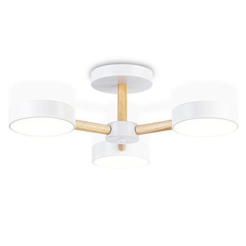 люстра потолочная светодиодная AMBRELLA LIGHT Комфорт 40 Вт 3200Лм LED белый