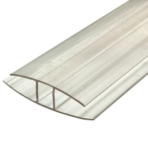 профиль соединительный для поликарбоната 8-10мм 3000мм прозрачный