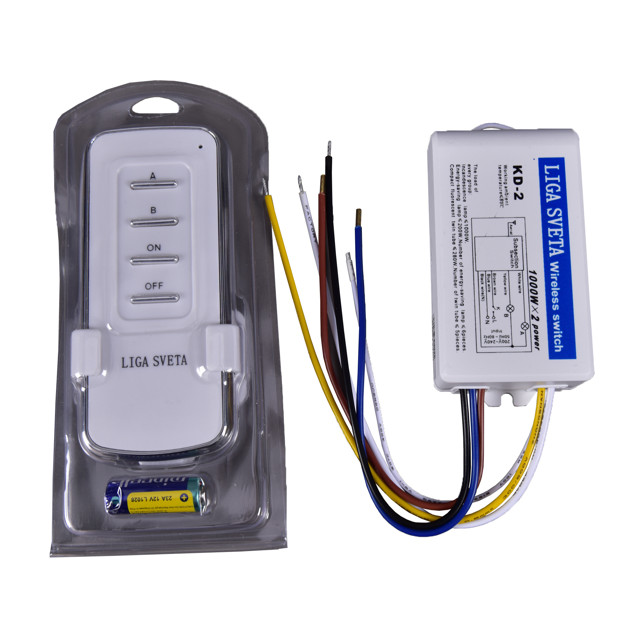 пульт управления LIGA SVETA 2 канала 220В 1000Вт на канал