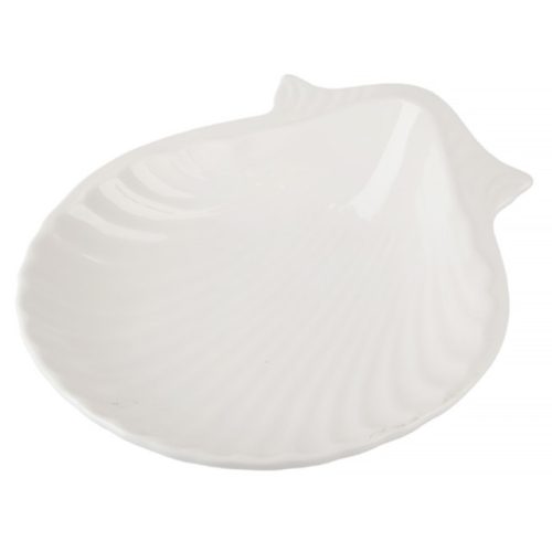 блюдо NOUVELLE HOME Маршмеллоу 23х20х6см ракушка фарфор