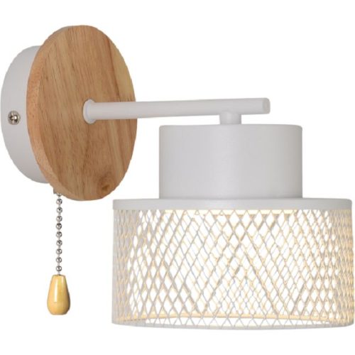 бра RIVOLI Mona 1х15Вт GX53 белый светлое дерево