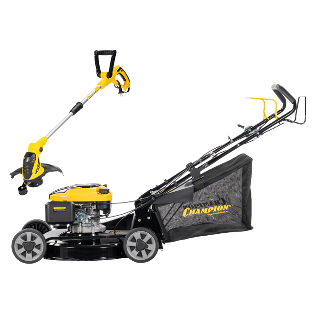 газонокосилка бензиновая CHAMPION LM5645 + подарок (триммер ET452)