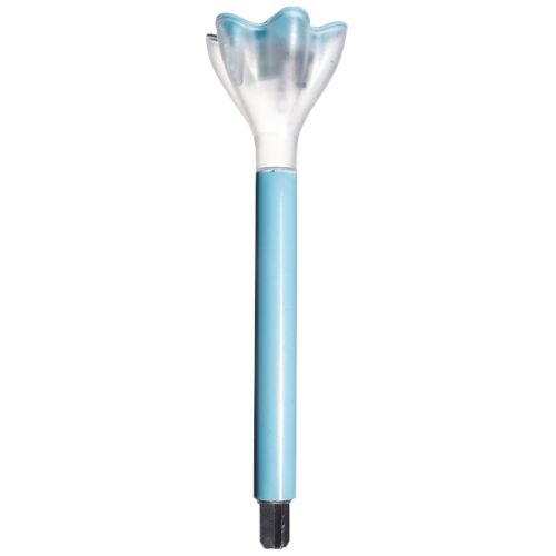 светильник на солнечной батарее UNIEL синий крокус 30,5см пластик голубой