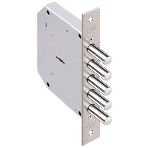 замок врезной ЭЛЬБОР Базальт 1.05.11 /00320/ сувальдный 5 ригелей