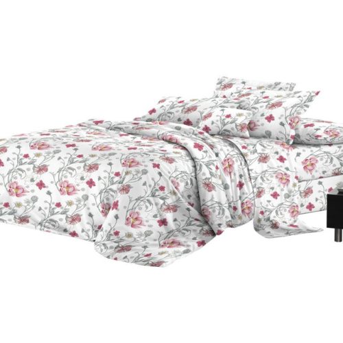 постельное белье 1,5сп Эльф Bella Vita Premium поплин 2 нав.70х70см, арт.1176-Милица