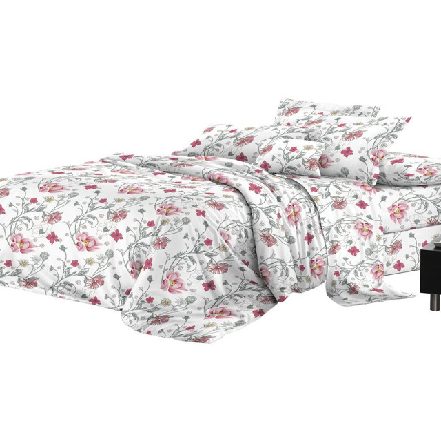 постельное белье 1,5сп Эльф Bella Vita Premium поплин 2 нав.70х70см, арт.1176-Милица