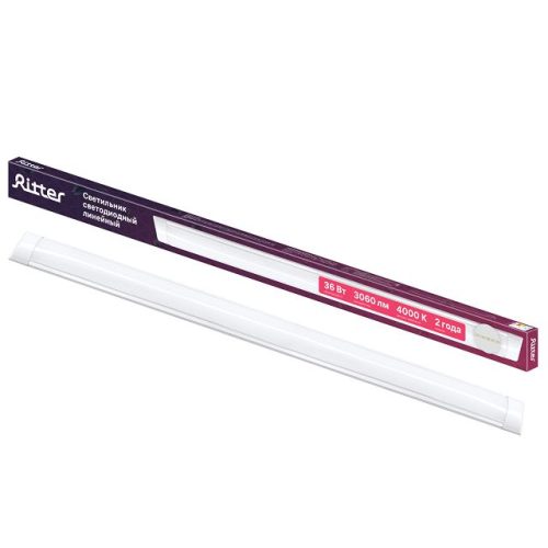 светильник светодиодный Ritter Лайн 1200мм 36Вт 4000К 3060Лм IP20