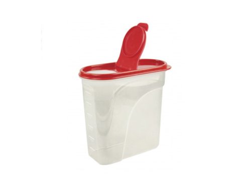 контейнер для продуктов 1,75л 19х9,5х18,5см овальный пластик